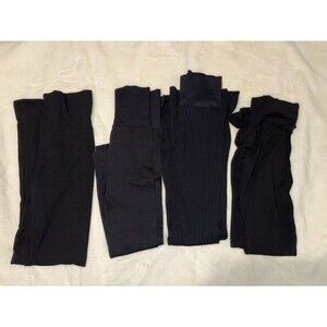 Victoria Secret/PINK. Black Leggings Yoga/Leggings. Size XS. Lot Of 4
